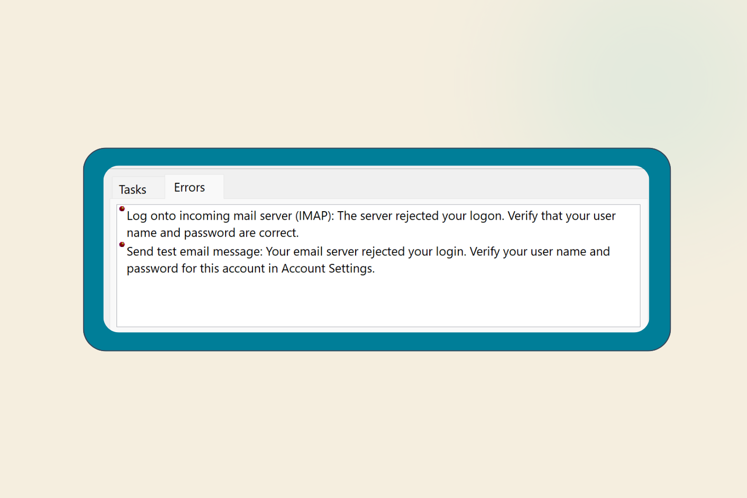 Why Can't I Send or Receive Emails?